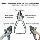 Flat nose pliers